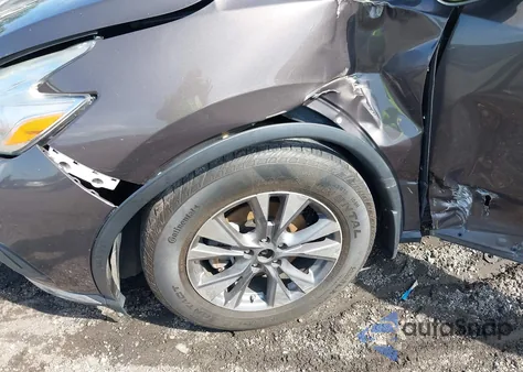 2017 Nissan Murano Sl из США, поврежденный, VIN 5N1AZ2MH9HN120380